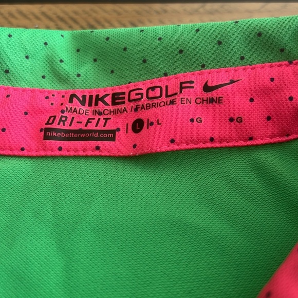 Nike Kids Dry Fit Golf Shirt - Picture 4 of 5